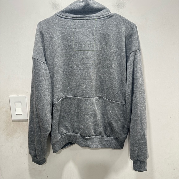 Aviator Nation Gray Half Zip Sweater - Picture 4 of 4